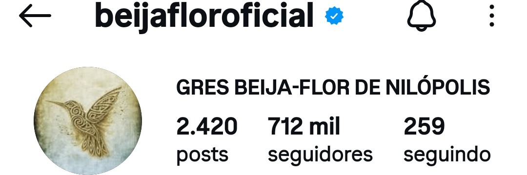 BEIJA FLOR DE NILÓPOLIS